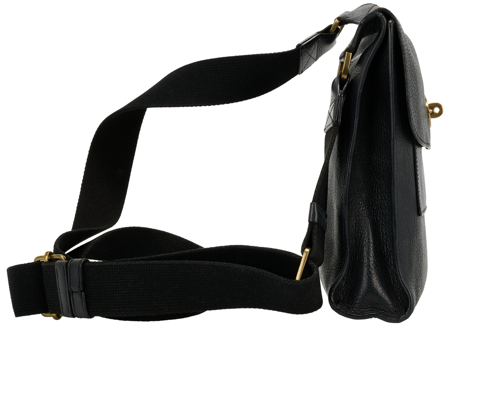 Small Antony, &pound;220, Handbags, Black, Leather, Side view